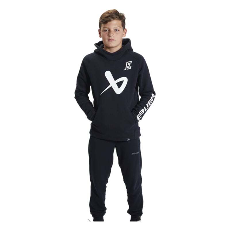 Fan Mikina BAUER CORE HOODIE K.Vary YTH-BLK