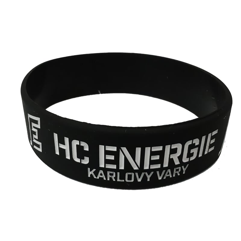 Fan náramek Energie široký logo bez nápisu